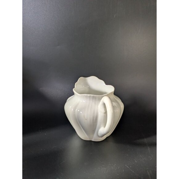 Shelley Dainty White Creamer Pitcher Jug Fine Bone China Vintage - Picture 5 of 16